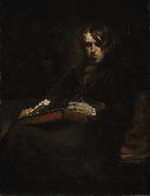 William Fettes Douglas Artist oil painting on canvas